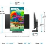 BenQ PD3205U 32" 4K UHD Monitor for Mac