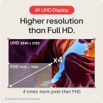 LG 43" 4K UHD Smart Display Monitor