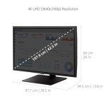 ViewSonic 43” Ultra HD 4K Monitor with HDR10