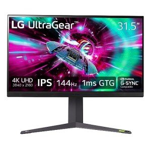LG Ultragear 32" 4K Gaming Monitor, 144Hz