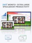 UPERFECT 24.5" 2K 165Hz Portable Gaming Monitor
