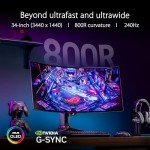 ASUS ROG Swift 34” OLED Curved Gaming Monitor