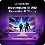 LG 32G810SA-W 32-inch Ultragear 4K UHD (3840 x 2160) IPS Gaming Monitor, 144Hz, 1ms, NVIDIA G-Sync Compatible, AMD FreeSync Premium, VESA DisplayHDR 400, HDMI, DisplayPort, USB Type-C, White