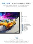 UPERFECT 24.5" 2K 165Hz Portable Gaming Monitor