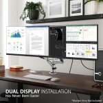 ViewSonic VG2455_56A_H2 24 Inch Dual Pack Head-Only 1080p IPS Monitors with USB C 3.2 with 90W Power Delivery, Docking Built-In, HDMI, VGA for Home and Office