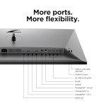 HP Z32k G3 USB-C 32 Inch Computer Monitor 4K UHD 60Hz IPS Ultrawide 400nits 5ms Tilt Swivel Pivot VESA Mountable HDMI USB-C USB Hub DisplayPort Thunderbolt Office Desktop PC Monitor, 50U19AA (Renewed)