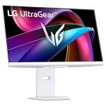 LG 32G810SA-W 32-inch Ultragear 4K UHD (3840 x 2160) IPS Gaming Monitor, 144Hz, 1ms, NVIDIA G-Sync Compatible, AMD FreeSync Premium, VESA DisplayHDR 400, HDMI, DisplayPort, USB Type-C, White