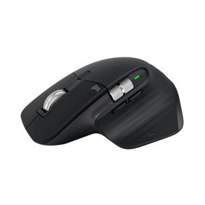 Logitech MX Master 3S - Wireless Performance Mouse with Ultra-fast Scrolling, Ergo, 8K DPI, Track on Glass, Quiet Clicks, USB-C, Bluetooth, Windows, Linux, Chrome - Graphite