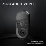 Logitech G PRO X SUPERLIGHT 2 LIGHTSPEED Wireless Gaming Mouse, 8K Polling, Lightweight, LIGHTFORCE Hybrid Switches, HERO 2 Sensor, 888 IPS, 44,000 DPI, 5 Programmable Buttons,USB-C Charging, PC & Mac