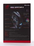 ASUS ROG Spatha X Wireless Gaming Mouse (Magnetic Charging Stand, 12 Programmable Buttons, 19,000 DPI, Push-fit Hot Swap Switch Sockets, ROG Micro Switches&Paracord and Aura RGB lighting),Black