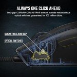 Corsair M75 Wired RGB Lightweight FPS Gaming Mouse – 26,000 DPI – Swappable Side Buttons – PC – Black