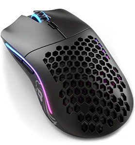 Glorious Model O Wireless Gaming Mouse - Superlight, 69g Honeycomb Design, RGB, Ambidextrous, Lag Free 2.4GHz Wireless, Up to 71 Hours Battery - Matte Black