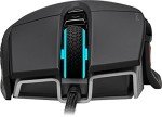 Corsair M65 RGB Ultra Tunable FPS Gaming Mouse Marksman 26,000 DPI Optical Sensor, Optical Switches, AXON Hyper-Processing Technology, Sensor Fusion Control, Tunable Weight System - Black