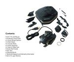 Mad Catz The Authentic R.A.T. PRO X3 wired Gaming Mouse - 16000DPI - 3 Scroll Wheel Ring Options – With extra accessories - On-board memory for 10 user profiles - Carbon Fiber Thumb Rests, Black