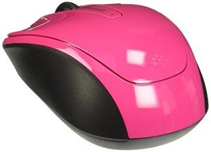 Microsoft 3500 Wireless Mobile Mouse - Magenta Pink. Comfortable design, Right/Left Hand Use, Wireless, USB 2.0 with Nano transceiver for PC/Laptop/Desktop, works with Mac/Windows Computers