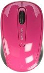 Microsoft 3500 Wireless Mobile Mouse - Magenta Pink. Comfortable design, Right/Left Hand Use, Wireless, USB 2.0 with Nano transceiver for PC/Laptop/Desktop, works with Mac/Windows Computers