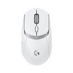 Logitech G309 Lightspeed Wireless Gaming Mouse, Lightweight, LIGHTFORCE Hybrid Switches, Hero 25K Sensor, 86g & 300+ hr Battery Life with AA Battery, 6 Programmable Buttons, PC & Mac - White