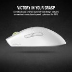 Corsair M75 AIR Wireless Ultra-Light FPS Gaming Mouse – 26,000 DPI – Ultra-Fast Input – Symmetric Shape – iCUE Compatible – PC, Mac – White