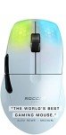 ROCCAT Kone Pro Air Gaming PC Wireless Mouse, Bluetooth Ergonomic Performance Computer Mouse with 19K DPI Optical Sensor, AIMO RGB Lighting & Aluminum Scroll Wheel, 100+ Hour Battery Life, White