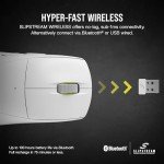 Corsair M75 AIR Wireless Ultra-Light FPS Gaming Mouse – 26,000 DPI – Ultra-Fast Input – Symmetric Shape – iCUE Compatible – PC, Mac – White