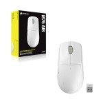 Corsair M75 AIR Wireless Ultra-Light FPS Gaming Mouse – 26,000 DPI – Ultra-Fast Input – Symmetric Shape – iCUE Compatible – PC, Mac – White