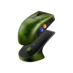8BitDo Retro R8 Mouse with PAW 3395 Optical Sensor DPI 26K, Wireless 4K Polling Mouse with Charging Dock, Programmable Buttons, and Kailh Sword GM X Micro Switches - Xbox Edition(Officially Licensed)