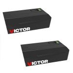 Victor M250BSR-2 Indoor Electronic Humane Mouse Trap - No Touch, No See Electric Mouse Trap - 2 Pack