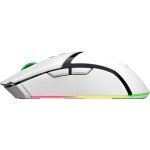 Razer Cobra Pro Wireless Gaming Mouse: 10 Customizable Controls - Chroma RGB Lighting - 30K Optical Sensor - Gen-3 Optical Switches - 2.4GHz, Bluetooth & USB Type C - Up to 170 Hr Battery - White