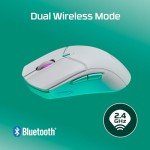 HyperX Pulsefire Haste 2 Core Wireless – Gaming Mouse for PC, Long Battery Life, Lightweight, Custom Core Sensor, Dual Wireless Connectivity, Black