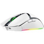 Razer Cobra Pro Wireless Gaming Mouse: 10 Customizable Controls - Chroma RGB Lighting - 30K Optical Sensor - Gen-3 Optical Switches - 2.4GHz, Bluetooth & USB Type C - Up to 170 Hr Battery - White