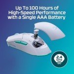 HyperX Pulsefire Haste 2 Core Wireless – Gaming Mouse for PC, Long Battery Life, Lightweight, Custom Core Sensor, Dual Wireless Connectivity, Black