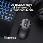 HyperX Pulsefire Haste 2 Core Wireless – Gaming Mouse for PC, Long Battery Life, Lightweight, Custom Core Sensor, Dual Wireless Connectivity, Black