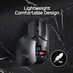 HyperX Pulsefire Haste 2 Core Wireless – Gaming Mouse for PC, Long Battery Life, Lightweight, Custom Core Sensor, Dual Wireless Connectivity, Black
