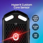 HyperX Pulsefire Haste 2 Core Wireless – Gaming Mouse for PC, Long Battery Life, Lightweight, Custom Core Sensor, Dual Wireless Connectivity, Black