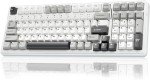AULA F99 Wireless Mechanical Keyboard,Tri-Mode BT5.0/2.4GHz/USB-C Hot Swappable Custom Keyboard,Pre-lubed Linear Switches,Gasket Structure,RGB Backlit Gaming Keyboards for PC/Tablet/PS/Xbox