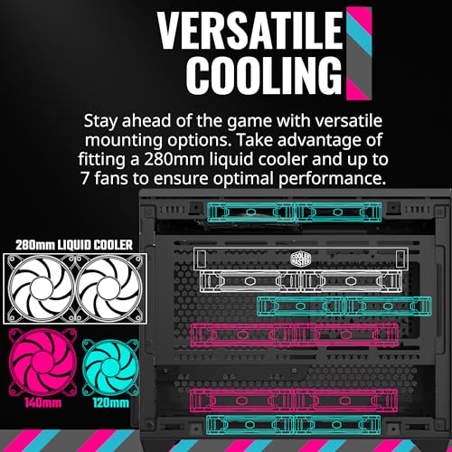 Cooler Master NR200 Mini-ITX Case with Glass Panel