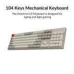 Keychron C2 Wired Mechanical Keyboard for Mac & PC