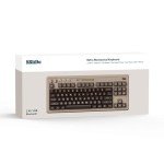 8BitDo Retro Mechanical Keyboard, Bluetooth/2.4G/USB-C Hot Swappable Gaming Keyboard with 87 Keys, Dual Super Buttons and Super Stick for Windows and Android - C64 Edition