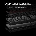 CORSAIR K70 CORE RGB Mechanical Wired Gaming Keyboard with Palmrest – Pre-Lubed MLX Red Linear Switches, SOCD, ABS Double-Shot Keycaps, Sound Dampening, Media Control Dial, QWERTY NA – Black