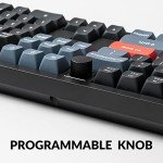 Keychron V6 Wired Custom Mechanical Keyboard – Knob Version