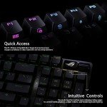 ASUS ROG Strix Scope II 96 Wireless Gaming Keyboard, Tri-Mode Connection, Dampening Foam & Switch-Dampening Pads, Hot-Swappable Pre-lubed ROG NX Snow Switches, PBT Keycaps, RGB-Black