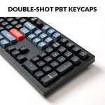 Keychron V6 Wired Custom Mechanical Keyboard – Knob Version