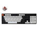 Keychron C2 104 Keys Full Size Wired Mechanical Keyboard for Mac Windows, White LED Backlit Double-Shot ABS Keycaps Gateron Red Switch USB-C Gaming Keyboard for Gamer/Typists/Office/Home