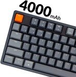 Keychron K10 Wireless Mechanical Keyboard with Gateron G Pro Brown Switch Aluminum Frame