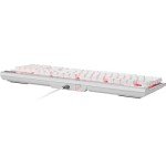 Corsair K70 PRO RGB Optical-Mechanical Gaming Keyboard - OPX Linear Switches, PBT Double-Shot Keycaps, 8,000Hz Hyper-Polling, Magnetic Soft-Touch Palm Rest - NA Layout, QWERTY - White