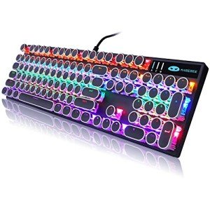 Camiysn Retro Mechanical Gaming Keyboard with RGB