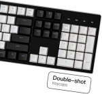 Keychron C2 104 Keys Full Size Wired Mechanical Keyboard for Mac Windows, White LED Backlit Double-Shot ABS Keycaps Gateron Red Switch USB-C Gaming Keyboard for Gamer/Typists/Office/Home