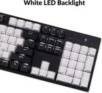 Keychron C2 104 Keys Full Size Wired Mechanical Keyboard for Mac Windows, White LED Backlit Double-Shot ABS Keycaps Gateron Red Switch USB-C Gaming Keyboard for Gamer/Typists/Office/Home