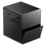 JONSBO N3 Mini-ITX NAS PC Chassis, ITX Computer Case, 8HHD+1-SSDD isk Bays NAS Mini Aluminum with Steel Plate Case, Built-in 2x10cm Fan, Power Support: SFX105mm, Support 130mm CPU Cooler