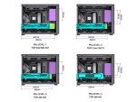 JONSBO D31 MESH SC Black Micro ATX PC Case with Screen, M-ATX/ITX Motherboard/Support RTX 4090(335-400mm) GPU 360/280AIO,Power ATX/SFX: 100mm-220mm Multiple Tool-Free Design Computer case